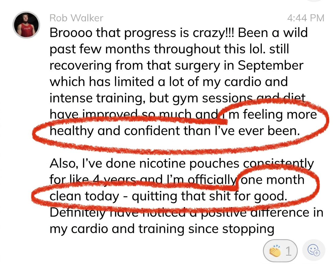 Testimonial from Rob W.