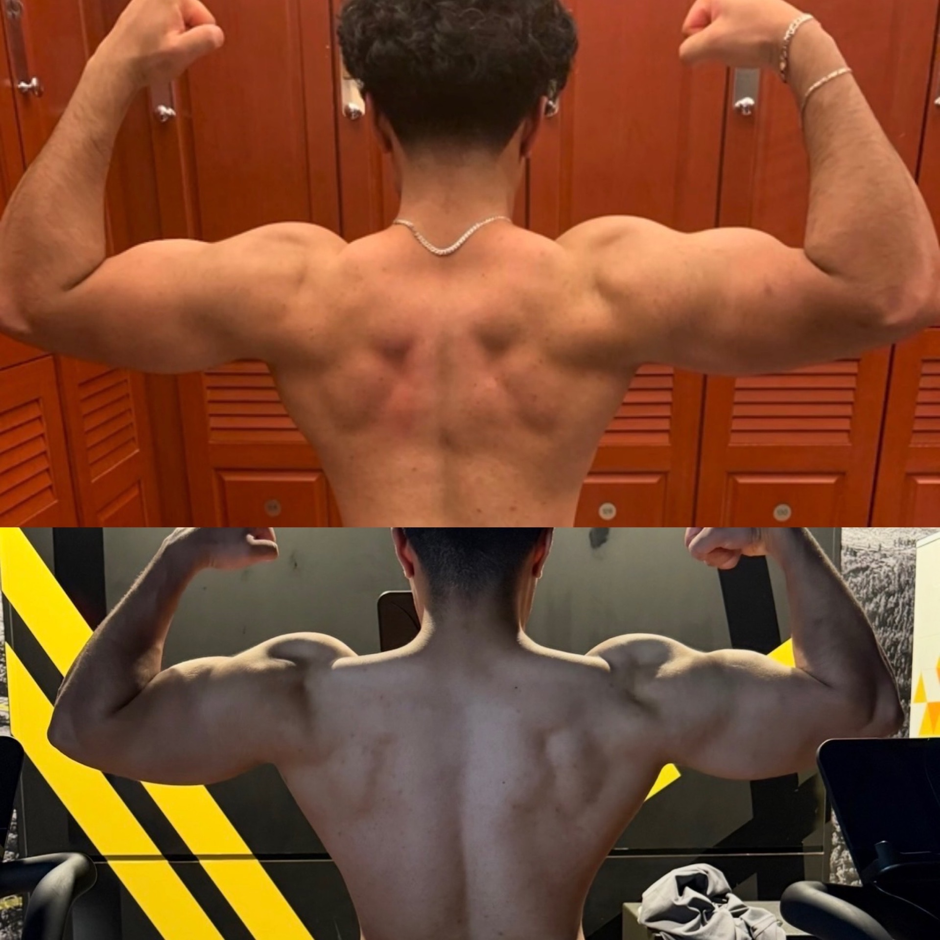 Elite Transformations client before and after