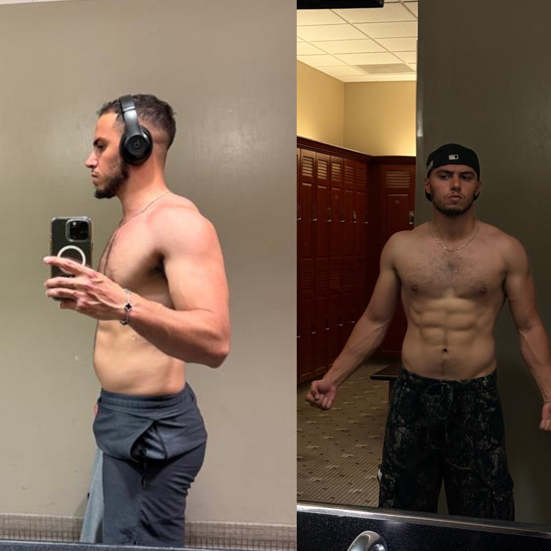 Elite Transformations client before and after